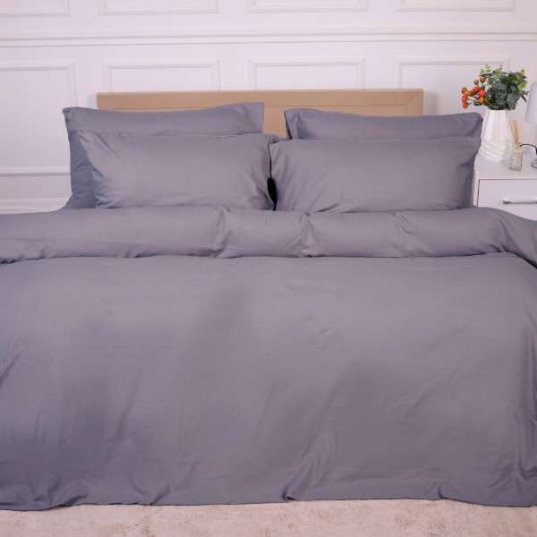 Фото - Комплект постільної білизни дитячий MirSon Фланель 001 Ash grey 110х140 (2200009648205)